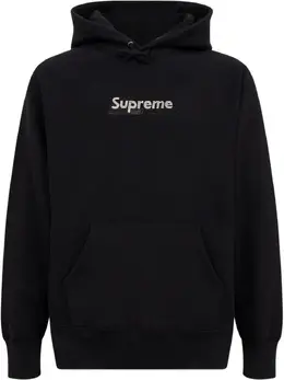 Supreme: Чёрная толстовка Box Logo