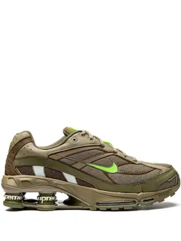 Nike: Бежевые кроссовки 