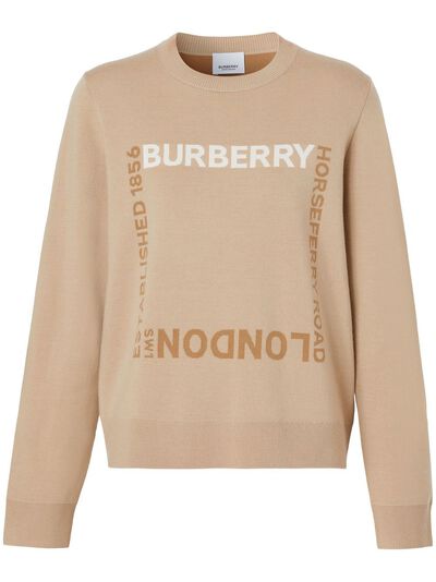 Burberry 2025 sweater logo