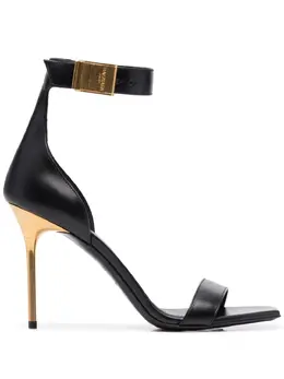 Balmain: Чёрные туфли 