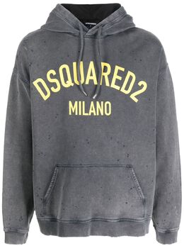 Dsquared2: Свитер с принтом 