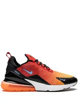 Nike: Оранжевые кроссовки  Air Max 270