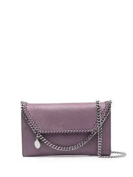 Stella McCartney: Фиолетовая сумка Falabella