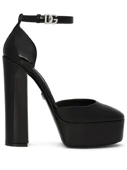 Dolce & Gabbana: Чёрные туфли 