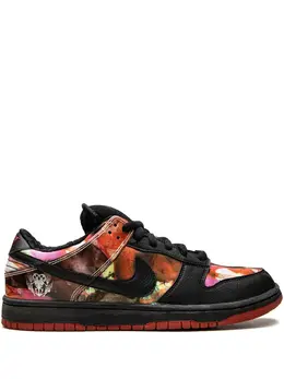 Nike: Чёрные кроссовки  Dunk