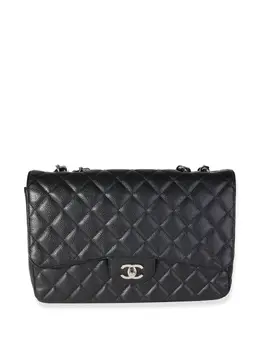 Chanel Pre-Owned: Чёрная сумка 