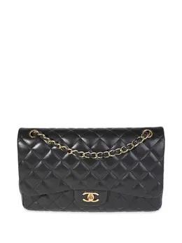 Chanel Pre-Owned: Чёрная сумка 