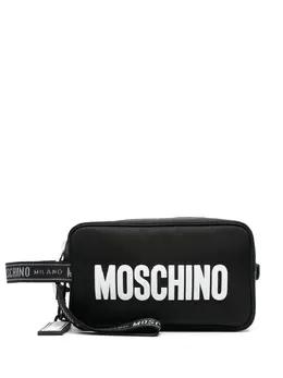 Moschino: Сумка с принтом 