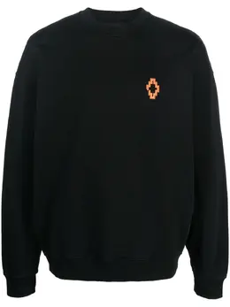 Marcelo Burlon County of Milan: Чёрный свитшот 