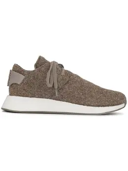 adidas: Коричневые кроссовки  NMD