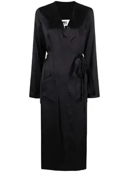 MM6 Maison Margiela: Атласное платье 