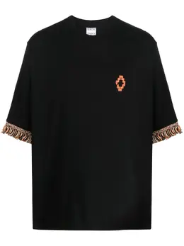 Marcelo Burlon County of Milan: Чёрная футболка 