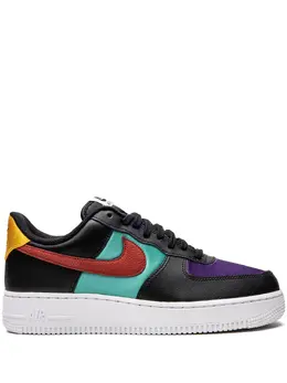 Nike: Чёрные кроссовки Air Force 1 Low