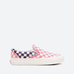 Vans: Фиолетовые мокасины  Classic Slip On