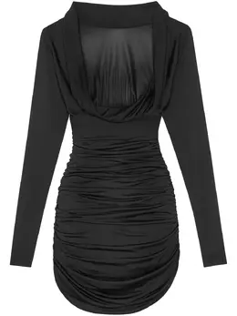 Saint Laurent: Чёрное платье 