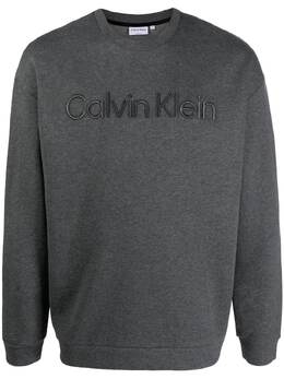 Calvin Klein: Тёмный свитшот 