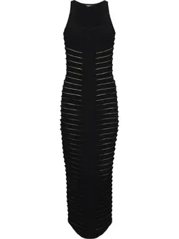 Balmain: Трикотажное платье 