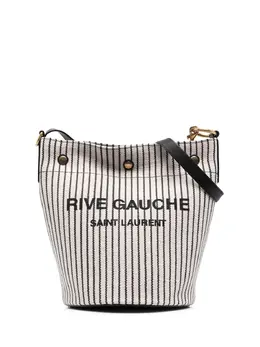 Saint Laurent: Чёрная сумка  Rive Gauche