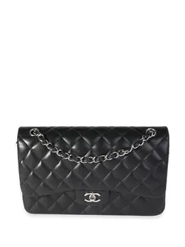 Chanel Pre-Owned: Чёрная сумка 