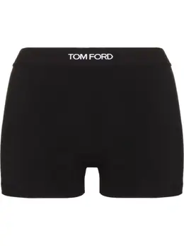 TOM FORD: Чёрные трусы Logo