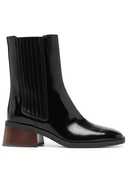 Tod's: Чёрные ботинки 