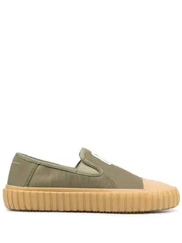 MM6 Maison Margiela: Зелёные кроссовки 