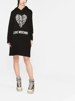 Love Moschino: Платье с капюшоном 