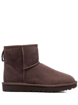 UGG: Тёмные ботинки  Classic Mini II