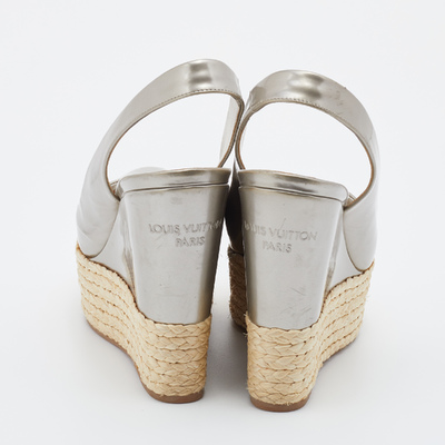 Louis vuitton 2024 espadrille wedges