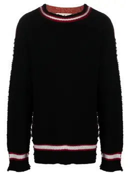 Marni: Чёрный свитер 
