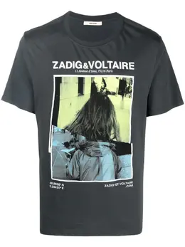 Zadig&Voltaire: Футболка с принтом 