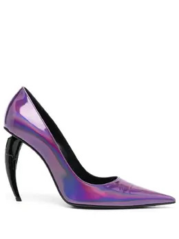Roberto Cavalli: Фиолетовые туфли  Tiger Tooth