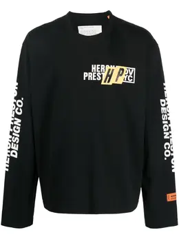 Heron Preston: Чёрная футболка 