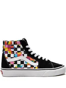 Vans: Чёрные кроссовки  Sk8-Hi