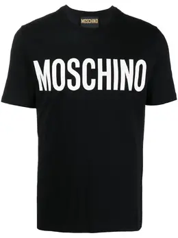 Moschino: Футболка с принтом 