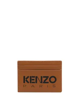 Kenzo: Картхолдер с принтом 