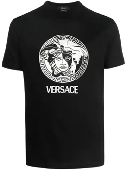 Versace: Футболка  Medusa с принтом