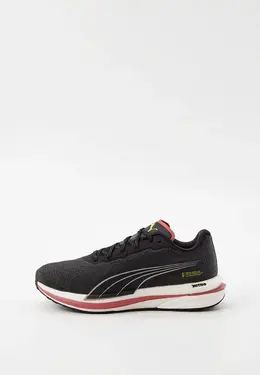 PUMA: Чёрные кроссовки 