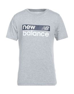 NEW BALANCE: Однотонная футболка 