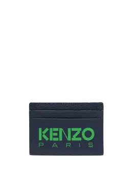 Kenzo: Картхолдер с принтом