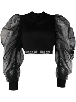 Alexander McQueen: Чёрная блуза 