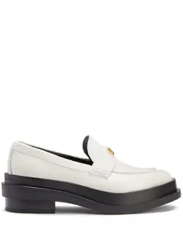 Giuseppe Zanotti: Белые лоферы  Malick