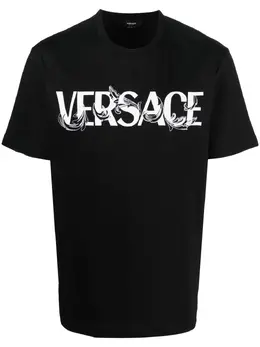 Versace: Футболка  Barocco с принтом