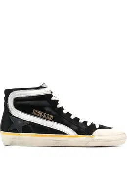 Golden Goose: Чёрные кроссовки  Slide