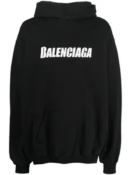 Balenciaga: Хлопковая толстовка