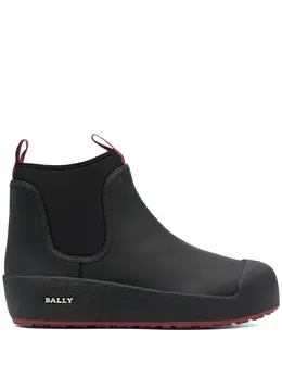 Bally: Чёрные ботинки 