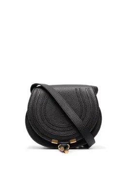 Chloé: Чёрная сумка через плечо  Marcie