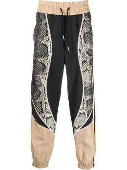 Roberto Cavalli: Брюки с принтом 