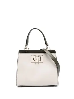 Furla: Белая сумка-шоппер 