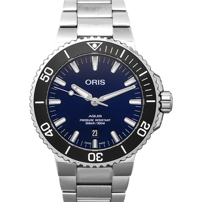 Oris Aquis Date Automatic Blue Dial Men s Watch 01 733 7730